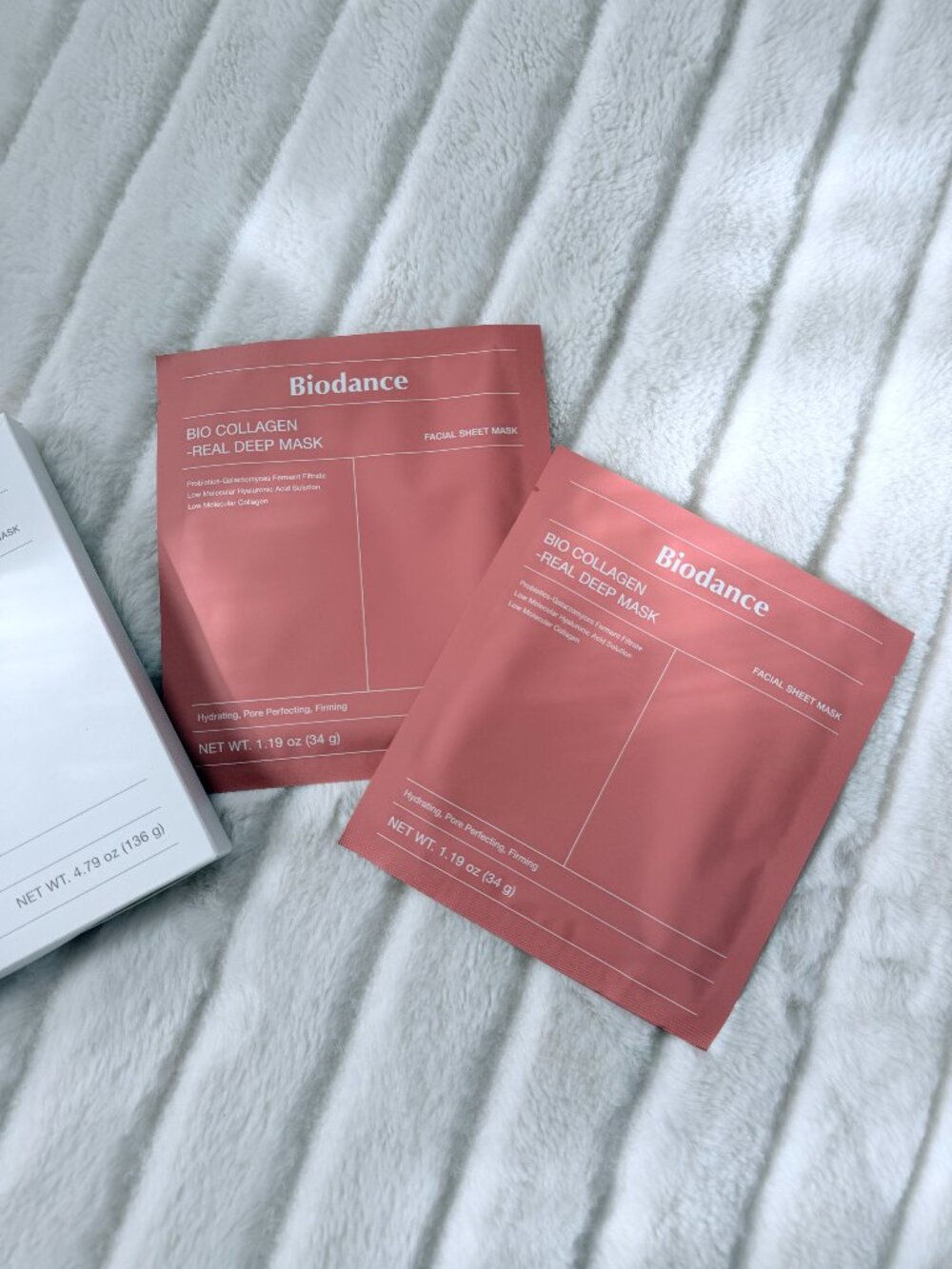 Lot of 2 SEALED Biodance Bio Collagen Facial Sheet Mask